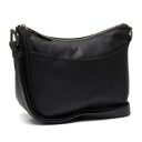 The Chesterfield Brand Malá kožená kabelka cez rameno / crossbody Henderson C48.130900 čierna - predná strana