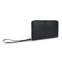 Bugatti dámska kožená peňaženka RFID Black Magic 49127001 čierna predná strana