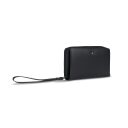 Bugatti dámska kožená peňaženka RFID Black Magic 49127401 čierna predná strana