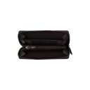 The Chesterfield Brand dámska kožená peňaženka RFID Cantara C08.054601 hnedá otvorená