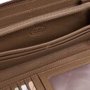 The Chesterfield Brand Dámska kožená peňaženka RFID Mirelle béžová rfid