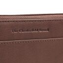 The Chesterfield Brand Dámska kožená peňaženka RFID Mirelle hnedá logo
