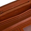 The Chesterfield Brand Dámska kožená peňaženka RFID Mirelle koňaková rfid