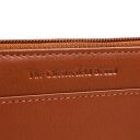 The Chesterfield Brand Dámska kožená peňaženka RFID Mirelle koňaková logo