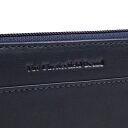 The Chesterfield Brand Dámska kožená peňaženka RFID Mirelle tmavo modrá logo