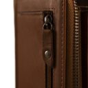 The Chesterfield Brand Dámska kožená peňaženka RFID Nova C08.017631 koňaková
