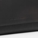 Dámska kožená peňaženka RFID Orveta C08.062500 čierna logo