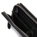 Dámska kožená peňaženka RFID Osum C08.052000 čierna kapsa na zips