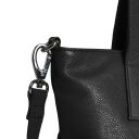 DANIEL RAY dámska kožená shopper kabelka Ulverstone DRL18.1593.00 čierna detail