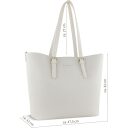 Bugatti Dámska shopper kabelka Ella L 493625S50 béžová rozmery