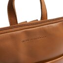 The Chesterfield Brand dámsky kožený batoh do mesta Elara C58.034831 koňakový logo