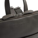 The Chesterfield Brand dámsky kožený batoh do mesta Elara C58.034833 tmavo šedý logo