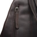 The Chesterfield Brand Dámsky kožený batôžtek Howard C58.070401 hnedý zips zadné vrecko