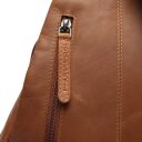 The Chesterfield Brand Dámsky kožený batôžtek Howard C58.070431 koňakový zips zadné vrecko
