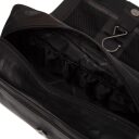 The Chesterfield Brand Kožená kozmetická taška Rosario C08.050000 čierna - otvorená