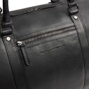 The Chesterfield Brand Kožená cestovná taška - weekender Amaris C20.006500 čierna malá priehradka