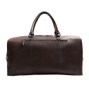 The Chesterfield Brand Kožená cestovná taška - weekender Amaris C20.006501 hnedá zadná strana