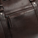 The Chesterfield Brand Kožená cestovná taška - weekender Amaris C20.006501 hnedá predná priehradka