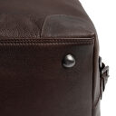 The Chesterfield Brand Kožená cestovná taška - weekender Amaris C20.006501 hnedá detail
