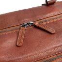 The Chesterfield Brand Kožená cestovná taška - weekender Amaris C20.006531 koňaková dvojcestný zips