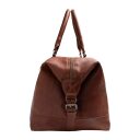 The Chesterfield Brand Kožená cestovná taška - weekender Amaris C20.006531 koňaková bočný náhľad