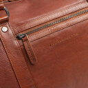 The Chesterfield Brand Kožená cestovná taška - weekender Amaris C20.006531 koňaková predné vrecko