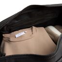 The Chesterfield Brand Kožená cestovná taška - weekender C20.007000 Liam II čierna vnútorné priehradky