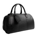 The Chesterfield Brand Kožená cestovná taška - weekender  C20.007000 Liam II čierna predná strana