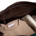 The Chesterfield Brand Kožená cestovná taška - weekender C20.007001 Liam II hnedá vnútorné priehradky