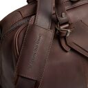 The Chesterfield Brand Kožená cestovná taška - weekender C20.007001 Liam II hnedá vystužený popruh