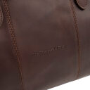 The Chesterfield Brand Kožená cestovná taška - weekender C20.007001 Liam II hnedá logo