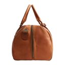 The Chesterfield Brand Kožená cestovná taška - weekender C20.007031 Liam II koňak bočný náhľad