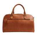 The Chesterfield Brand Kožená cestovná taška - weekender C20.007031 Liam II koňak zadná strana