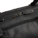 The Chesterfield Brand Kožená cestovná taška - weekender C20.007100 William II čierna obojsmerný zips