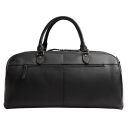 The Chesterfield Brand Kožená cestovná taška - weekender C20.007100 William II čierna zadná strana