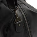 The Chesterfield Brand Kožená cestovná taška - weekender C20.007100 William II čierna detail pracka