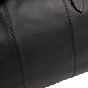 The Chesterfield Brand Kožená cestovná taška - weekender C20.007100 William II čierna logo
