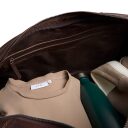The Chesterfield Brand Kožená cestovná taška - weekender C20.007101 William II hnedá vnútorné priehradky