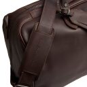 The Chesterfield Brand Kožená cestovná taška - weekender C20.007101 William II hnedé ramenné polstrovanie