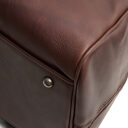 The Chesterfield Brand Kožená cestovná taška - weekender C20.007101 William II hnedá detail