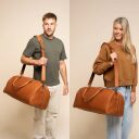 The Chesterfield Brand Kožená cestovná taška - weekender C20.007131 William II koňak pánska i dámska