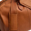 The Chesterfield Brand Kožená cestovná taška - weekender C20.007131 William II koňak ramenné polstrovanie