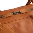 The Chesterfield Brand Kožená cestovná taška - weekender C20.007131 William II koňak obojsmerný zips