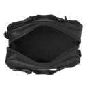The Chesterfield Brand Kožená cestovná taška - weekender Volenza C20.006000 čierna otvorená