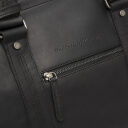 The Chesterfield Brand Kožená cestovná taška - weekender Volenza C20.006000 čierna logo