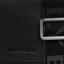 BURKELY Kožená crossbody kabelka Always Ava 1001204.65.10 čierna logo