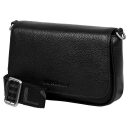BURKELY Kožená crossbody kabelka Always Ava 1001204.65.10 čierna predná strana