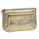 BURKELY Kožená crossbody kabelka Always Ava 1001204.65.67 zlatá zadná strana