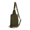 The Chesterfield Brand Kožená crossbody taška Isley C58.034702 olivová zadná strana