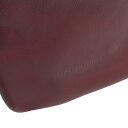 The Chesterfield Brand Kožená crossbody taška Isley C58.034718 vínovo červená logo